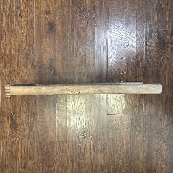 Vintage Dubl Handi Columbus Washboard Co. Washing Board 18"x9" Wooden Portable - Picture 5 of 8